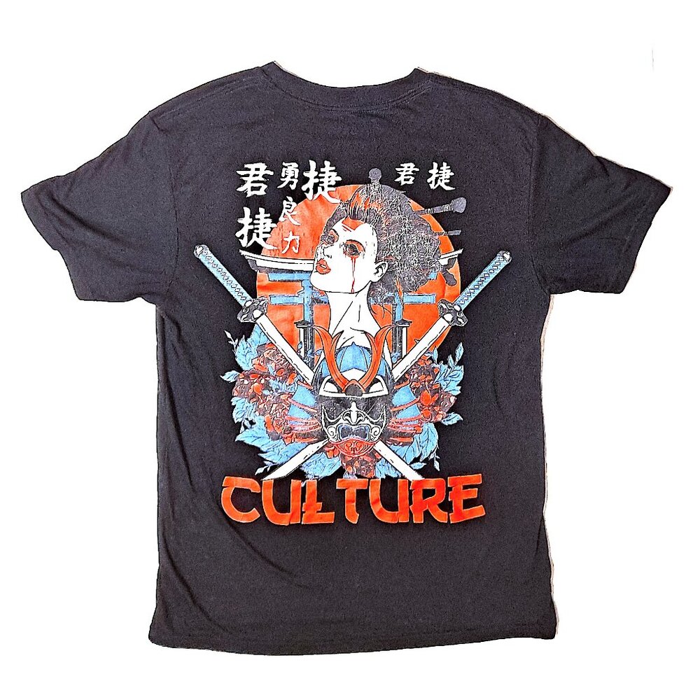 LOT of 5 Anime Inspired T-Shirts - Please see description For Sizes and Material